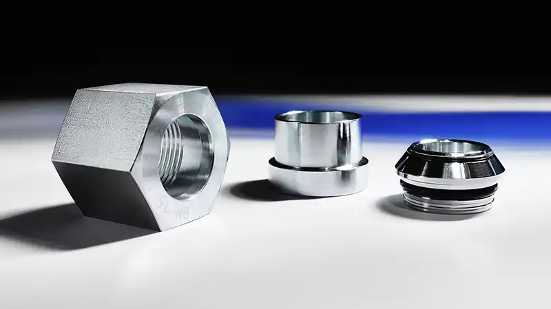 Bördelanschlussteile 24º Innenkonus