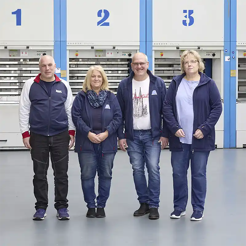 Armaturenbau Logistik-Team